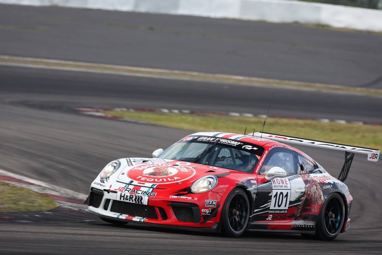 VLN 4. Lauf 2018, Nürburgring-Nordschleife - Foto: Gruppe C Photography; #101 Porsche 911 GT3 Cup, GIGASPEED Team GetSpeed Performance: John Shoffner, Janine Hill, Arno Klasen