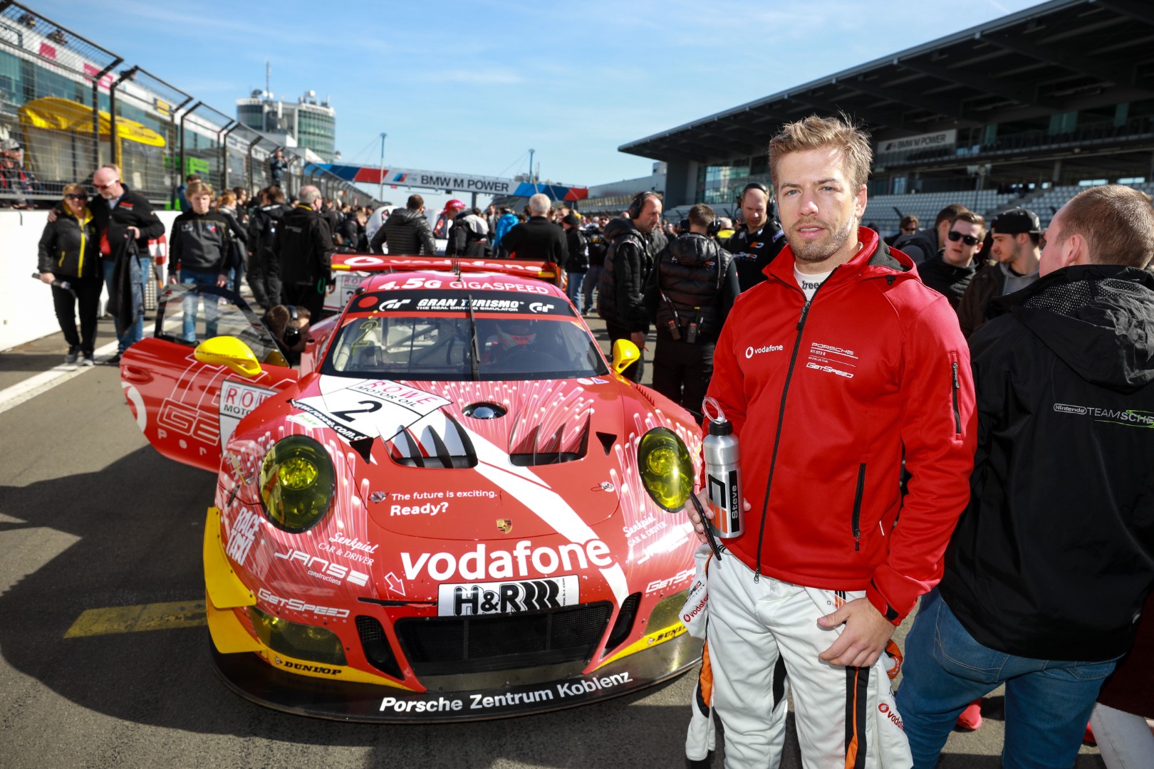 VLN 2. Lauf 2018, Nürburgring-Nordschleife - Foto: Gruppe C Photography; #2 Porsche 911 GT3 R, GIGASPEED Team GetSpeed Performance: Steve Jans, Marek Böckmann