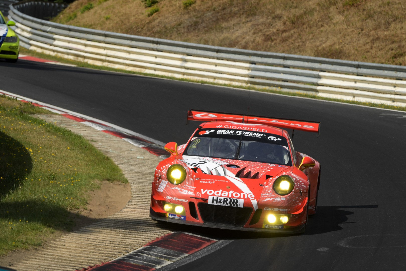 VLN 6. Lauf 2018, Nürburgring-Nordschleife - Foto: Gruppe C Photography; #002 Porsche 911 GT3 R, Team GetSpeed Performance: Steve Jans, Marek Böckmann, Philip Hamprecht, Adam Osieka