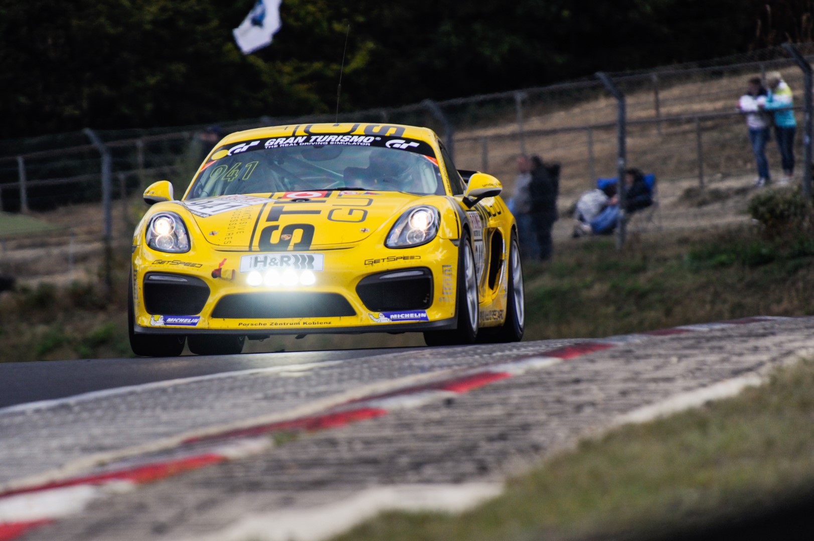 VLN 7. Lauf 2018, Nürburgring-Nordschleife - Foto: Gruppe C Photography; #941 Porsche Cayman GT4 CS, Getspeed Performance: Carrie Schreiner, Daniel Mursch