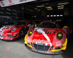 VLN 3. Lauf 2018 - Foto: Gruppe C Photography; #002 Porsche 911 GT3 R, Team GetSpeed Performance: Steve Jans, Marek Böckmann, Christopher Gerhard