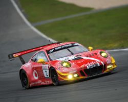 VLN 3. Lauf 2018 - Foto: Gruppe C Photography; #002 Porsche 911 GT3 R, Team GetSpeed Performance: Steve Jans, Marek Böckmann, Christopher Gerhard
