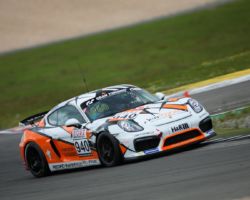 VLN 3. Lauf 2018 - Foto: Gruppe C Photography; #940 Porsche Cayman GT4 CS, GIGASPEED Team GetSpeed Performance: Max, Jens
