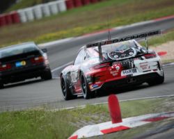 VLN 3. Lauf 2018 - Foto: Gruppe C Photography; #101 Porsche 911 GT3 Cup, GIGASPEED Team GetSpeed Performance: John Shoffner, Janine Hill, Arno Klasen
