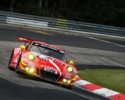 VLN 3. Lauf 2018 - Foto: Gruppe C Photography; #002 Porsche 911 GT3 R, Team GetSpeed Performance: Steve Jans, Marek Böckmann, Christopher Gerhard