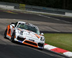 VLN 3. Lauf 2018 - Foto: Gruppe C Photography; #940 Porsche Cayman GT4 CS, GIGASPEED Team GetSpeed Performance: Max, Jens
