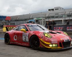 VLN 3. Lauf 2018 - Foto: Gruppe C Photography; #002 Porsche 911 GT3 R, Team GetSpeed Performance: Steve Jans, Marek Böckmann, Christopher Gerhard