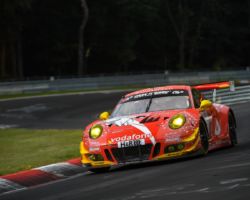 VLN 3. Lauf 2018 - Foto: Gruppe C Photography; #002 Porsche 911 GT3 R, Team GetSpeed Performance: Steve Jans, Marek Böckmann, Christopher Gerhard