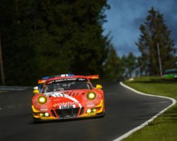 VLN 3. Lauf 2018 - Foto: Gruppe C Photography; #002 Porsche 911 GT3 R, Team GetSpeed Performance: Steve Jans, Marek Böckmann, Christopher Gerhard