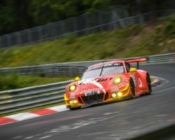 VLN 3. Lauf 2018 - Foto: Gruppe C Photography; #002 Porsche 911 GT3 R, Team GetSpeed Performance: Steve Jans, Marek Böckmann, Christopher Gerhard