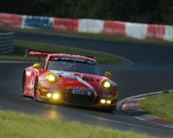 VLN 3. Lauf 2018 - Foto: Gruppe C Photography; #002 Porsche 911 GT3 R, Team GetSpeed Performance: Steve Jans, Marek Böckmann, Christopher Gerhard