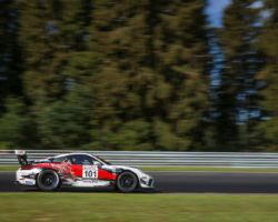 VLN 3. Lauf 2018 - Foto: Gruppe C Photography; #101 Porsche 911 GT3 Cup, GIGASPEED Team GetSpeed Performance: John Shoffner, Janine Hill, Arno Klasen
