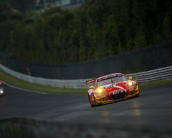 VLN 3. Lauf 2018 - Foto: Gruppe C Photography; #002 Porsche 911 GT3 R, Team GetSpeed Performance: Steve Jans, Marek Böckmann, Christopher Gerhard