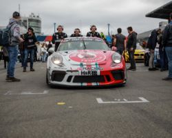 VLN 3. Lauf 2018 - Foto: Gruppe C Photography; #101 Porsche 911 GT3 Cup, GIGASPEED Team GetSpeed Performance: John Shoffner, Janine Hill, Arno Klasen