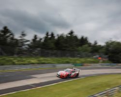 VLN 3. Lauf 2018 - Foto: Gruppe C Photography; #101 Porsche 911 GT3 Cup, GIGASPEED Team GetSpeed Performance: John Shoffner, Janine Hill, Arno Klasen