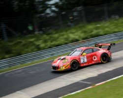 VLN 3. Lauf 2018 - Foto: Gruppe C Photography; #002 Porsche 911 GT3 R, Team GetSpeed Performance: Steve Jans, Marek Böckmann, Christopher Gerhard