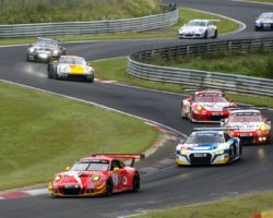 VLN 3. Lauf 2018 - Foto: Gruppe C Photography; #002 Porsche 911 GT3 R, Team GetSpeed Performance: Steve Jans, Marek Böckmann, Christopher Gerhard