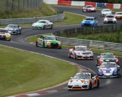 VLN 3. Lauf 2018 - Foto: Gruppe C Photography; #940 Porsche Cayman GT4 CS, GIGASPEED Team GetSpeed Performance: Max, Jens
