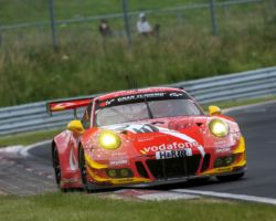 VLN 3. Lauf 2018 - Foto: Gruppe C Photography; #002 Porsche 911 GT3 R, Team GetSpeed Performance: Steve Jans, Marek Böckmann, Christopher Gerhard