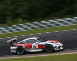 VLN 3. Lauf 2018 - Foto: Gruppe C Photography; #101 Porsche 911 GT3 Cup, GIGASPEED Team GetSpeed Performance: John Shoffner, Janine Hill, Arno Klasen
