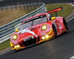 VLN 3. Lauf 2018 - Foto: Gruppe C Photography; #002 Porsche 911 GT3 R, Team GetSpeed Performance: Steve Jans, Marek Böckmann, Christopher Gerhard