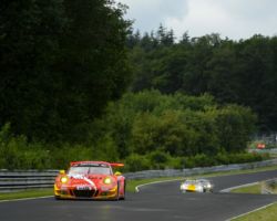VLN 3. Lauf 2018 - Foto: Gruppe C Photography; #002 Porsche 911 GT3 R, Team GetSpeed Performance: Steve Jans, Marek Böckmann, Christopher Gerhard