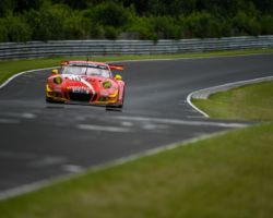 VLN 3. Lauf 2018 - Foto: Gruppe C Photography; #002 Porsche 911 GT3 R, Team GetSpeed Performance: Steve Jans, Marek Böckmann, Christopher Gerhard