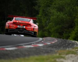 VLN 3. Lauf 2018 - Foto: Gruppe C Photography; #002 Porsche 911 GT3 R, Team GetSpeed Performance: Steve Jans, Marek Böckmann, Christopher Gerhard