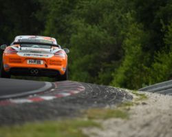 VLN 3. Lauf 2018 - Foto: Gruppe C Photography; #940 Porsche Cayman GT4 CS, GIGASPEED Team GetSpeed Performance: Max, Jens