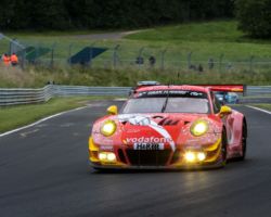 VLN 3. Lauf 2018 - Foto: Gruppe C Photography; #002 Porsche 911 GT3 R, Team GetSpeed Performance: Steve Jans, Marek Böckmann, Christopher Gerhard