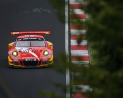 VLN 3. Lauf 2018 - Foto: Gruppe C Photography; #002 Porsche 911 GT3 R, Team GetSpeed Performance: Steve Jans, Marek Böckmann, Christopher Gerhard