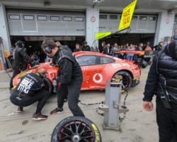 VLN 3. Lauf 2018 - Foto: Gruppe C Photography; #002 Porsche 911 GT3 R, Team GetSpeed Performance: Steve Jans, Marek Böckmann, Christopher Gerhard