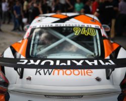 VLN 4. Lauf 2018, Nürburgring-Nordschleife - Foto: Gruppe C Photography; #940 Porsche Cayman GT4, GIGASPEED Team GetSpeed Performance: 'Max', 'Jens'