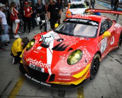 VLN 4. Lauf 2018, Nürburgring-Nordschleife - Foto: Gruppe C Photography; #2 Porsche 911 GT3 R, GIGASPEED Team GetSpeed Performance: Steve Jans, Marek Böckmann, Christopher Gerhard
