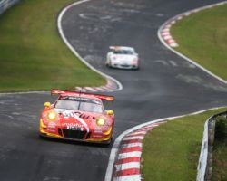 VLN 4. Lauf 2018, Nürburgring-Nordschleife - Foto: Gruppe C Photography; #2 Porsche 911 GT3 R, GIGASPEED Team GetSpeed Performance: Steve Jans, Marek Böckmann, Christopher Gerhard