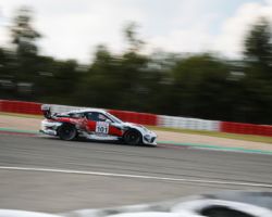 VLN 4. Lauf 2018, Nürburgring-Nordschleife - Foto: Gruppe C Photography; #101 Porsche 911 GT3 Cup, GIGASPEED Team GetSpeed Performance: John Shoffner, Janine Hill, Arno Klasen