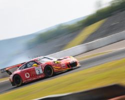 VLN 4. Lauf 2018, Nürburgring-Nordschleife - Foto: Gruppe C Photography; #2 Porsche 911 GT3 R, GIGASPEED Team GetSpeed Performance: Steve Jans, Marek Böckmann, Christopher Gerhard