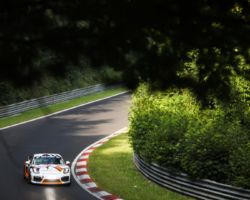VLN 4. Lauf 2018, Nürburgring-Nordschleife - Foto: Gruppe C Photography; #940 Porsche Cayman GT4, GIGASPEED Team GetSpeed Performance: 'Max', 'Jens'
