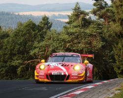VLN 4. Lauf 2018, Nürburgring-Nordschleife - Foto: Gruppe C Photography; #2 Porsche 911 GT3 R, GIGASPEED Team GetSpeed Performance: Steve Jans, Marek Böckmann, Christopher Gerhard