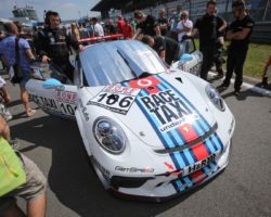 VLN 4. Lauf 2018, Nürburgring-Nordschleife - Foto: Gruppe C Photography; #106 Porsche 911 GT3 Cup, GIGASPEED Team GetSpeed Performance: Philip Hamprecht, Manuel Lauck, Fabian Schiller