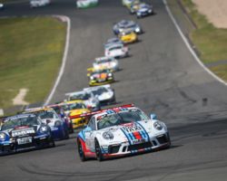 VLN 4. Lauf 2018, Nürburgring-Nordschleife - Foto: Gruppe C Photography; #106 Porsche 911 GT3 Cup, GIGASPEED Team GetSpeed Performance: Philip Hamprecht, Manuel Lauck, Fabian Schiller