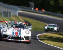 VLN 4. Lauf 2018, Nürburgring-Nordschleife - Foto: Gruppe C Photography; #106 Porsche 911 GT3 Cup, GIGASPEED Team GetSpeed Performance: Philip Hamprecht, Manuel Lauck, Fabian Schiller