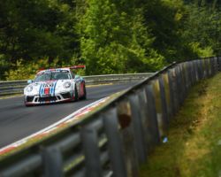 VLN 4. Lauf 2018, Nürburgring-Nordschleife - Foto: Gruppe C Photography; #106 Porsche 911 GT3 Cup, GIGASPEED Team GetSpeed Performance: Philip Hamprecht, Manuel Lauck, Fabian Schiller