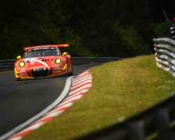 VLN 4. Lauf 2018, Nürburgring-Nordschleife - Foto: Gruppe C Photography; #2 Porsche 911 GT3 R, GIGASPEED Team GetSpeed Performance: Steve Jans, Marek Böckmann, Christopher Gerhard