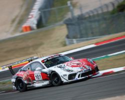 VLN 6. Lauf 2018, Nürburgring-Nordschleife - Foto: Gruppe C Photography; #101 Porsche 911 GT3 Cup, GIGASPEED Team GetSpeed Performance: John Shoffner, Janine Hill, Arno Klasen