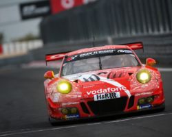 VLN 6. Lauf 2018, Nürburgring-Nordschleife - Foto: Gruppe C Photography; #002 Porsche 911 GT3 R, Team GetSpeed Performance: Steve Jans, Marek Böckmann, Philip Hamprecht, Adam Osieka