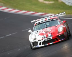VLN 6. Lauf 2018, Nürburgring-Nordschleife - Foto: Gruppe C Photography; #101 Porsche 911 GT3 Cup, GIGASPEED Team GetSpeed Performance: John Shoffner, Janine Hill, Arno Klasen