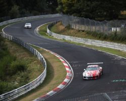 VLN 6. Lauf 2018, Nürburgring-Nordschleife - Foto: Gruppe C Photography; #101 Porsche 911 GT3 Cup, GIGASPEED Team GetSpeed Performance: John Shoffner, Janine Hill, Arno Klasen