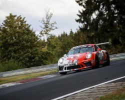 VLN 6. Lauf 2018, Nürburgring-Nordschleife - Foto: Gruppe C Photography; #101 Porsche 911 GT3 Cup, GIGASPEED Team GetSpeed Performance: John Shoffner, Janine Hill, Arno Klasen