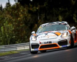 VLN 6. Lauf 2018, Nürburgring-Nordschleife - Foto: Gruppe C Photography; #940 Porsche Cayman GT4 CS, GIGASPEED Team GetSpeed Performance: Max, Jens